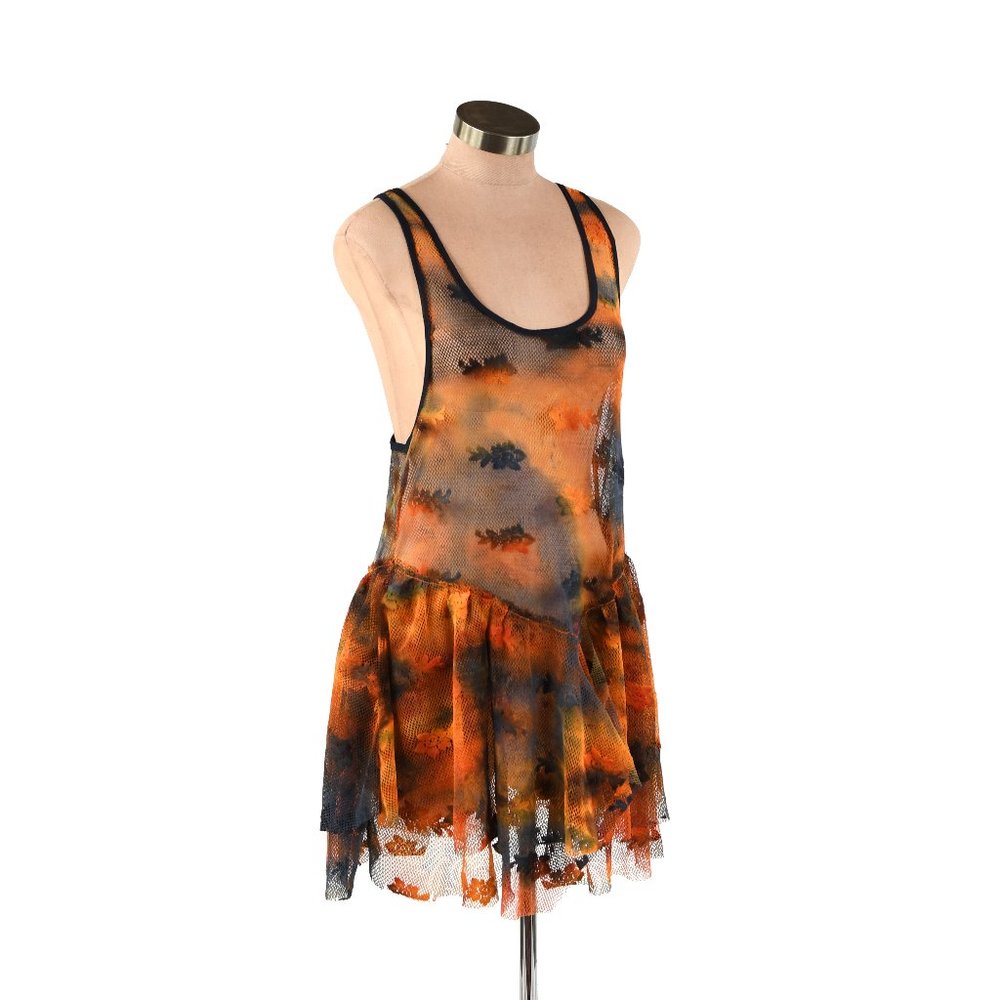 Free People Intimately Sheer Mesh Ballerina Tie Dye Tank Top S
